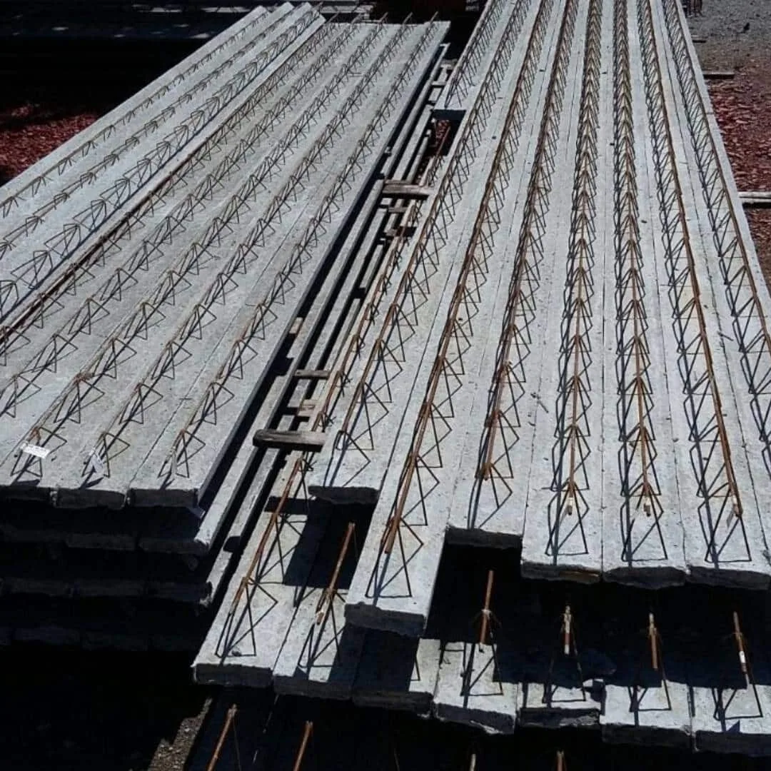 Laje treliçada pré-moldada produzida pela Vale Lajes em Taubaté SP para obras residenciais e comerciais